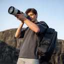 Outdoor camera backpack designed for long shoot days and field comfort.