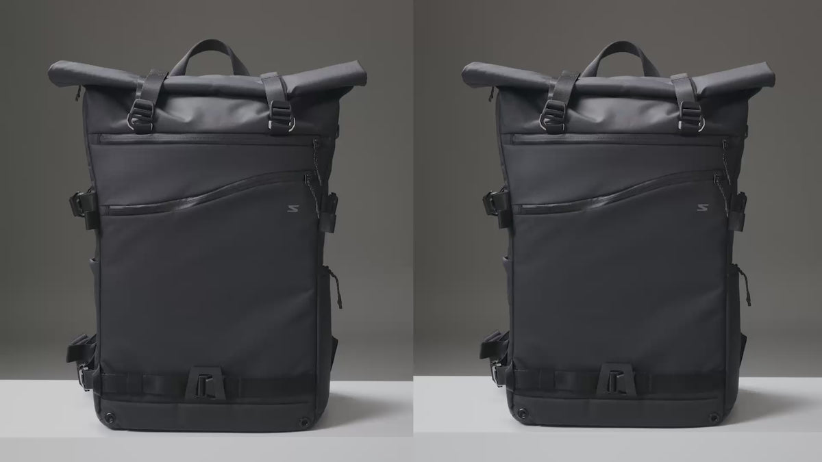 25L Roll-Top Camera Backpack | Waterproof Outdoor Carry – Sakk Gear