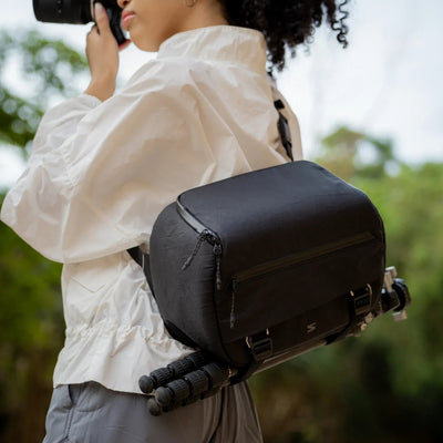 Urban sling bag designed for daily carry, shoots, and city commutes.